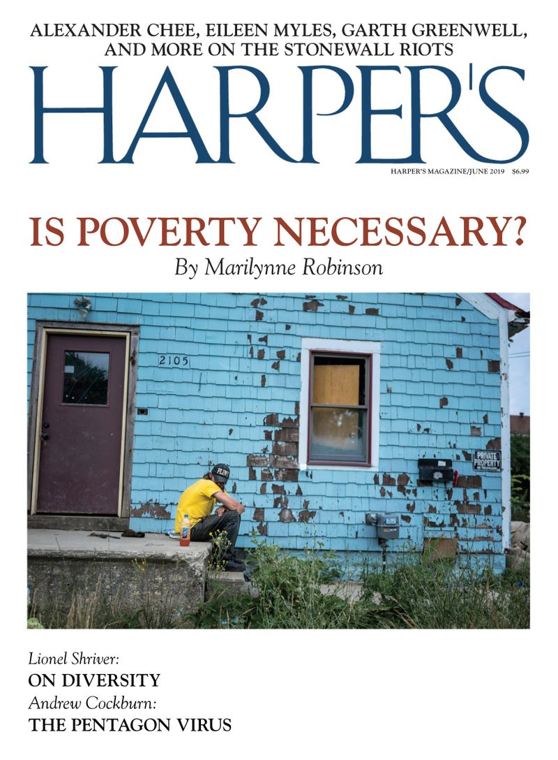 Harpers June 01, 2019 Issue Cover
