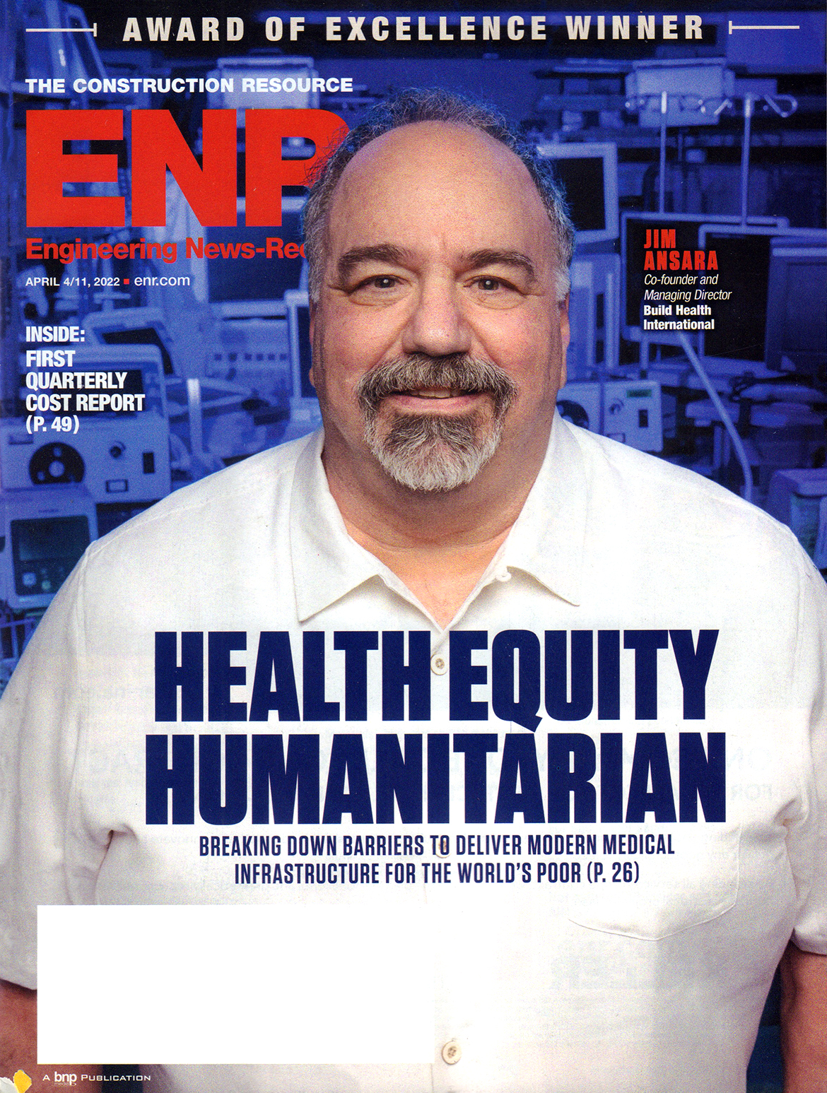 Engineering-News-Record April 04, 2022 Issue Cover