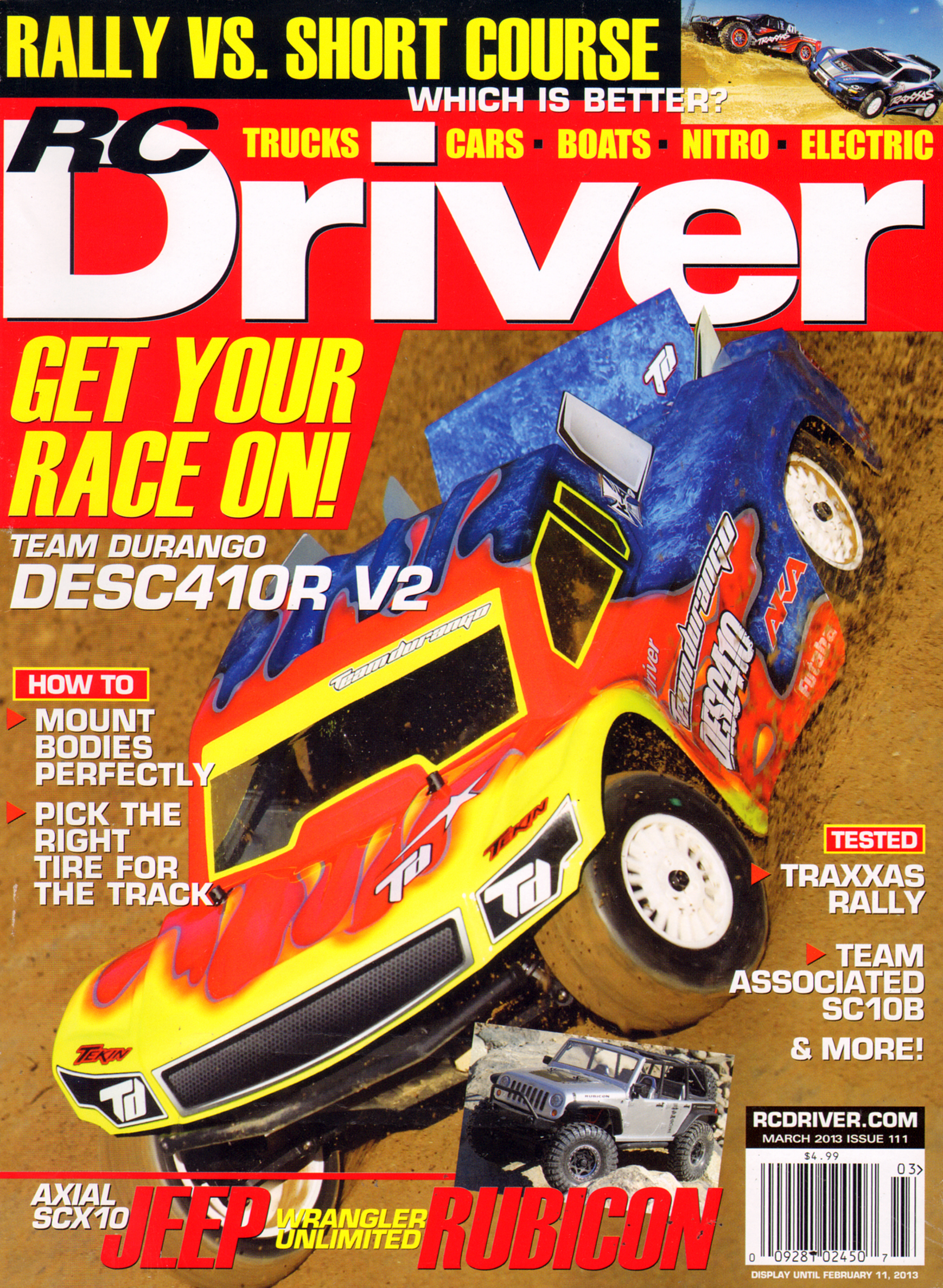 RC-Driver March 01, 2013 Issue Cover