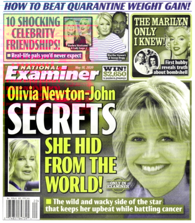 National Examiner May 18, 2020 Issue Cover