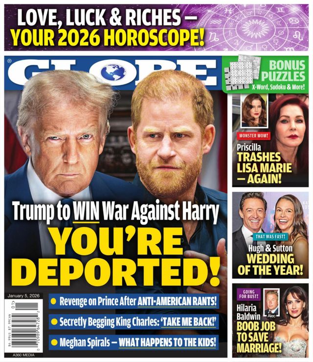 Globe January 05, 2026 Issue Cover