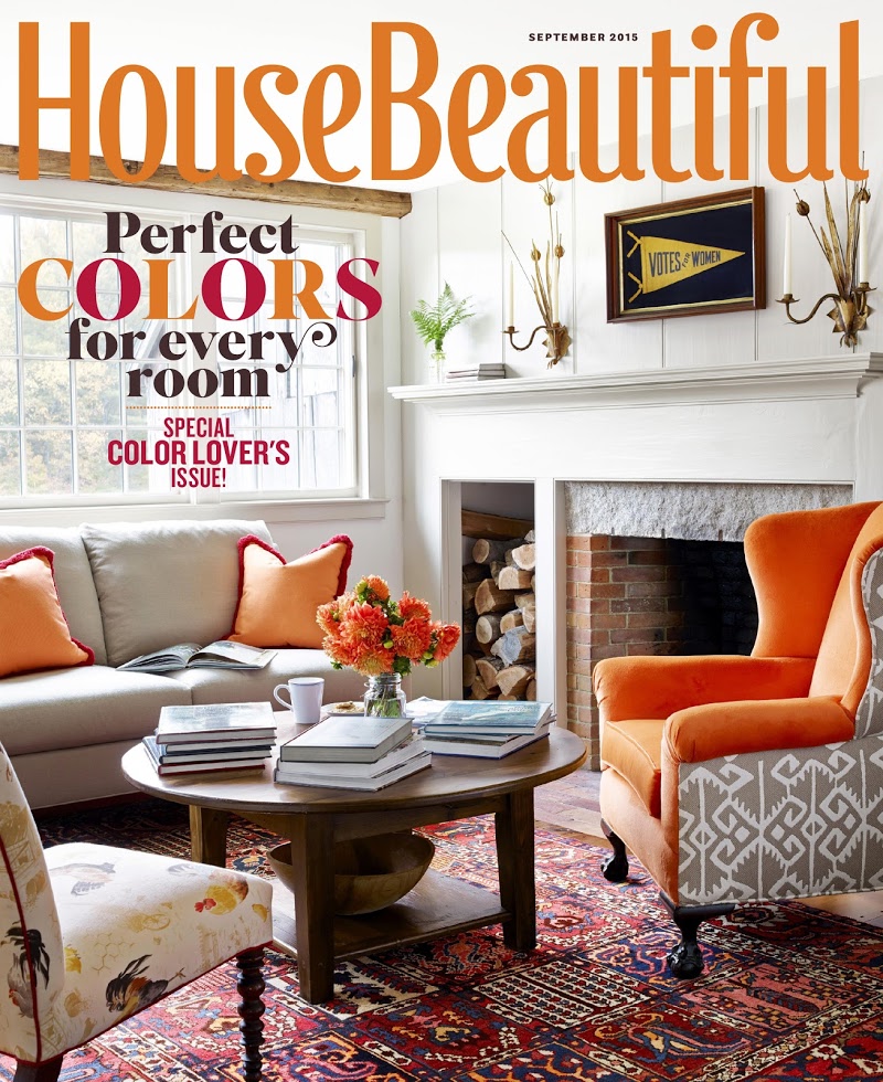 House-Beautiful September 01, 2015 Issue Cover