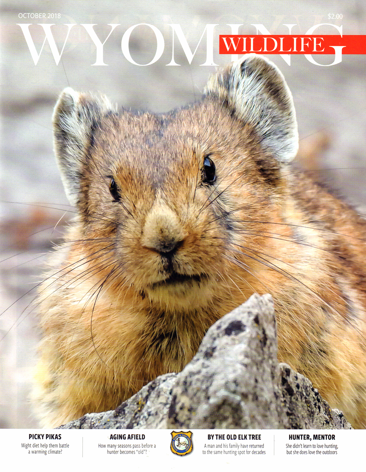 Wyoming-Wildlife October 01, 2018 Issue Cover