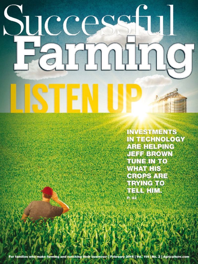 Successful-Farming February 01, 2016 Issue Cover