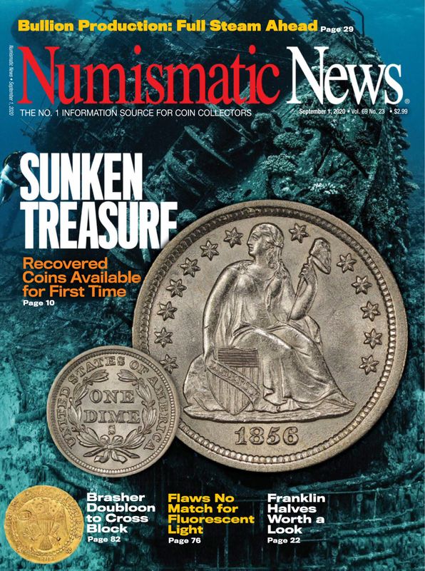 Numismatic-News September 01, 2020 Issue Cover