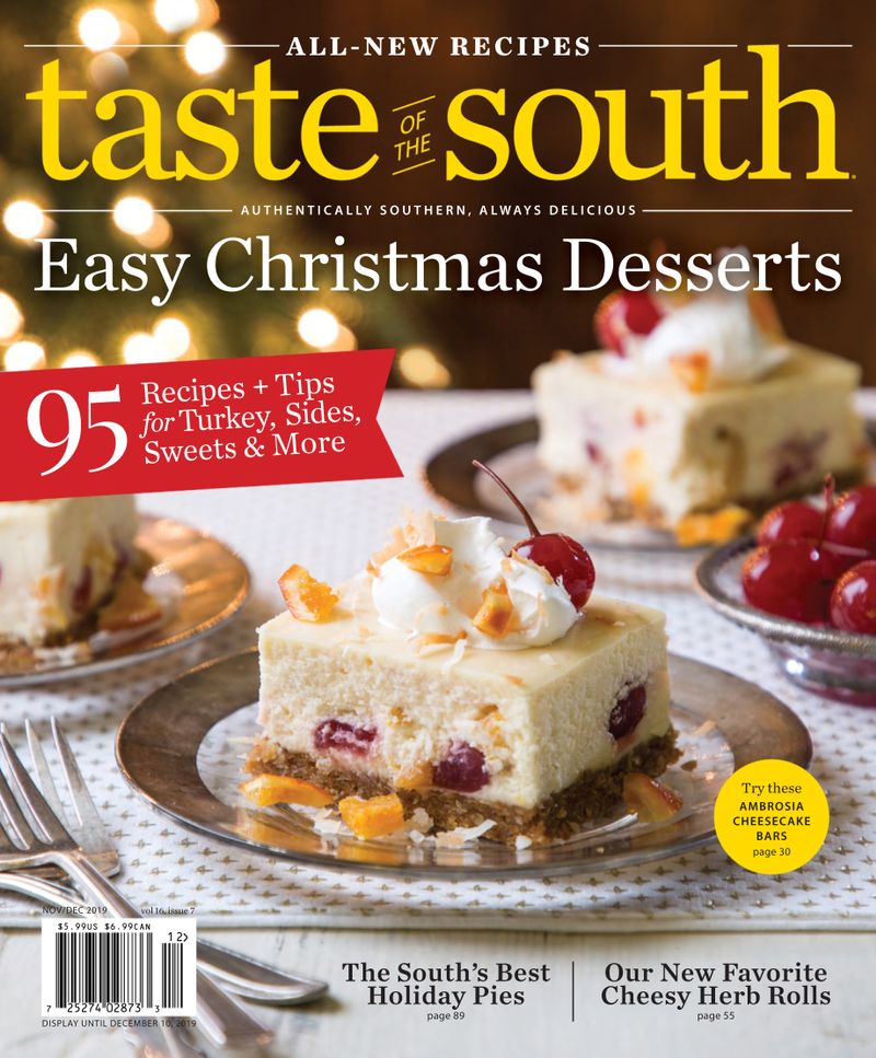 Taste-of-the-South November 01, 2019 Issue Cover