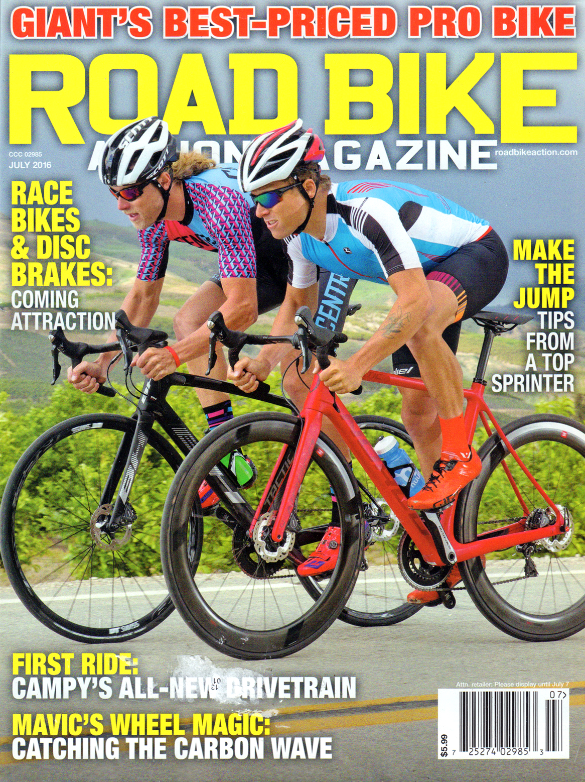 Road-Bike-Action July 01, 2016 Issue Cover