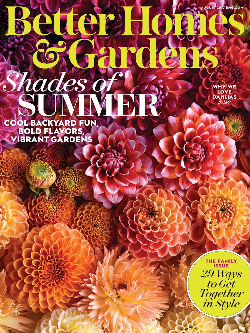 Better-Homes-and-Gardens August 01, 2017 Issue Cover