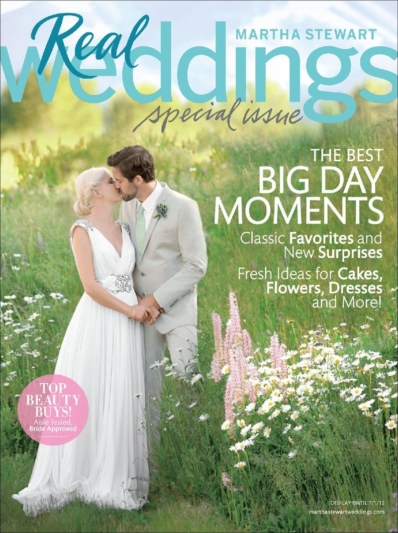 Martha Stewart Weddings April 01, 2012 Issue Cover