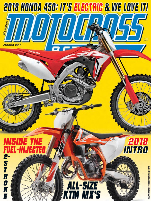 Motocross-Action August 01, 2017 Issue Cover