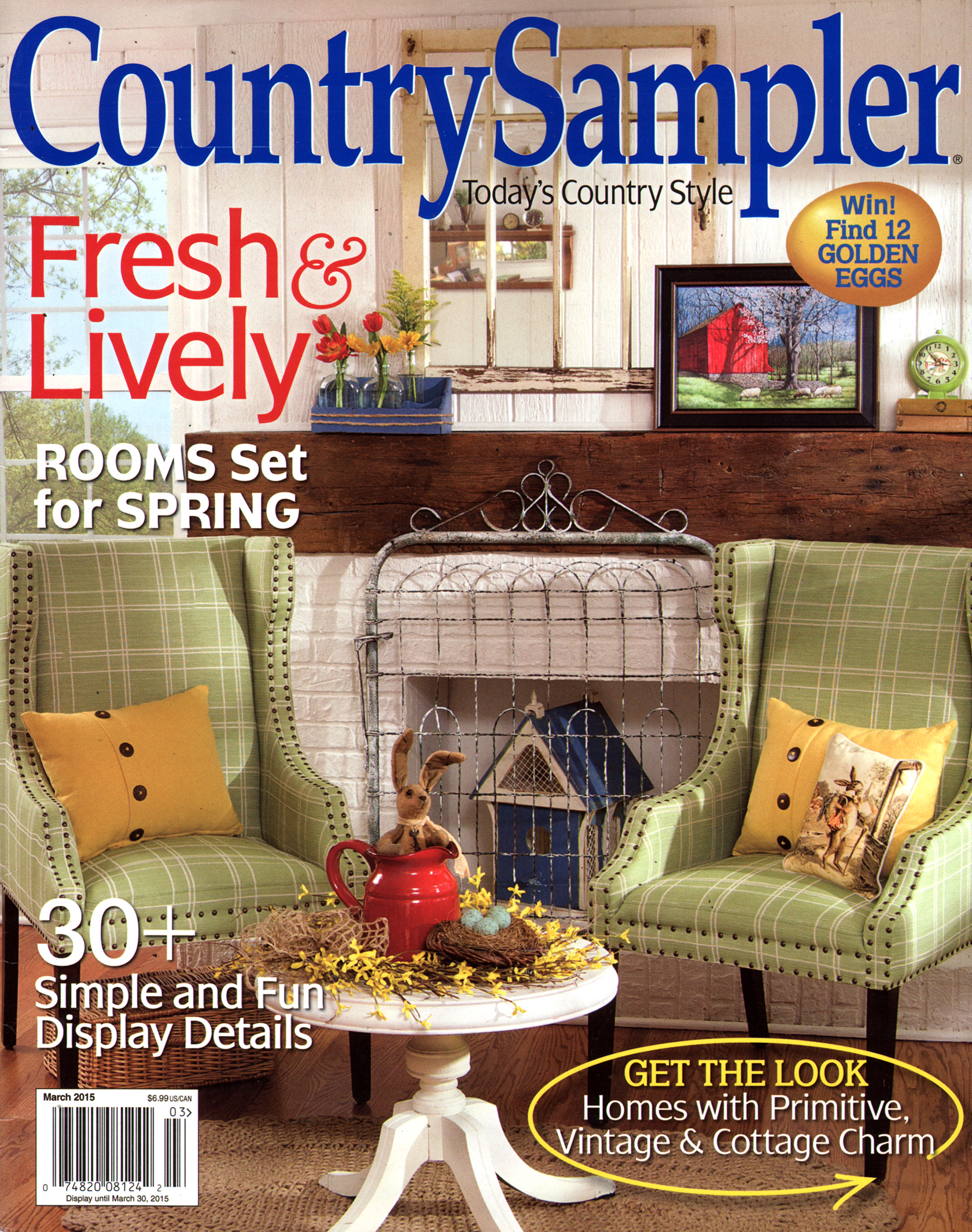 Country-Sampler March 01, 2015 Issue Cover