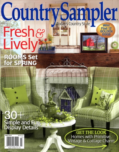 Country Sampler March 01, 2015 Issue Cover