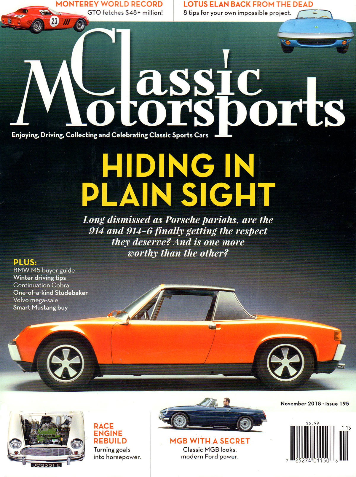 Classic-Motorsports November 01, 2018 Issue Cover