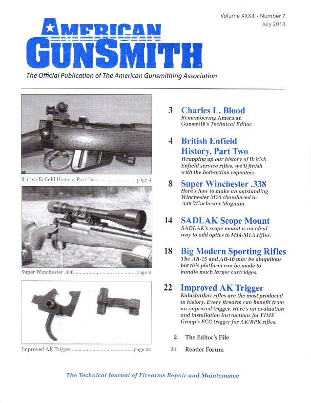 American-Gunsmith July 01, 2018 Issue Cover