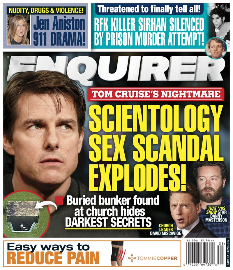 national-enquirer September 23, 2019 Issue Cover