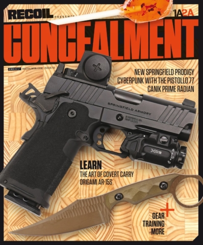 Recoil Concealment November 01, 2026 Issue Cover