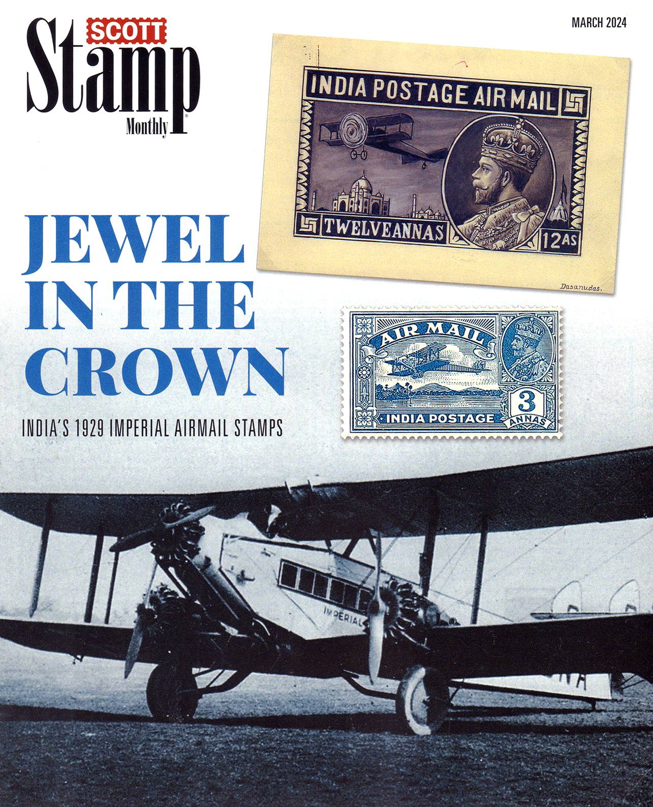 Scott-Stamp-Monthly March 01, 2024 Issue Cover