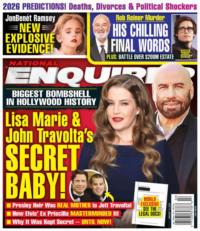 National Enquirer January 12, 2026 Issue Cover