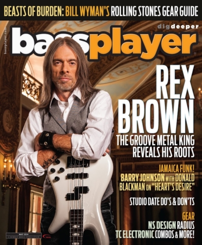 Bass Player May 01, 2014 Issue Cover