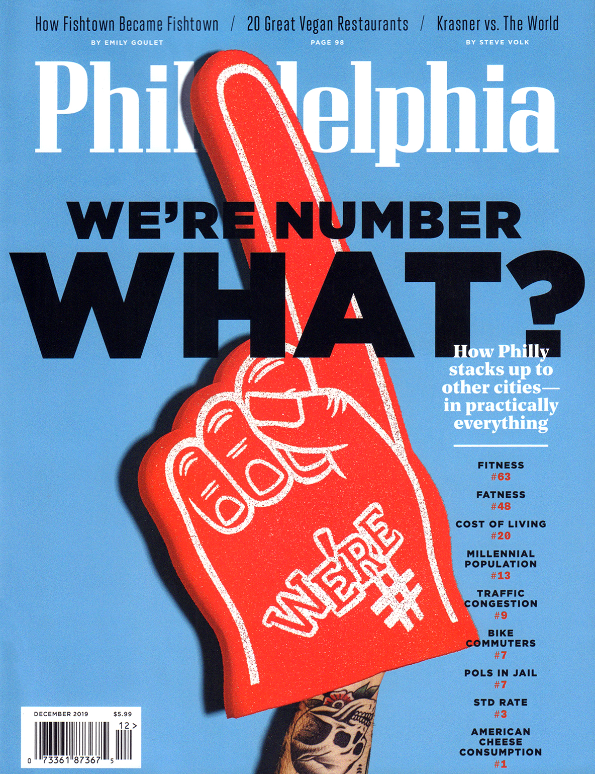 Philadelphia-Magazine December 01, 2019 Issue Cover