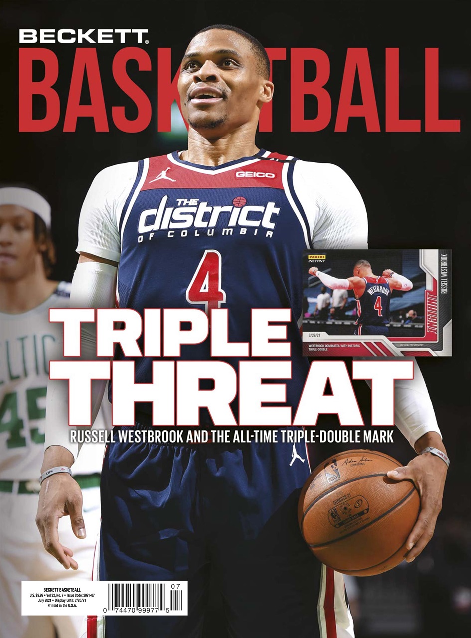 Beckett-Basketball July 01, 2021 Issue Cover