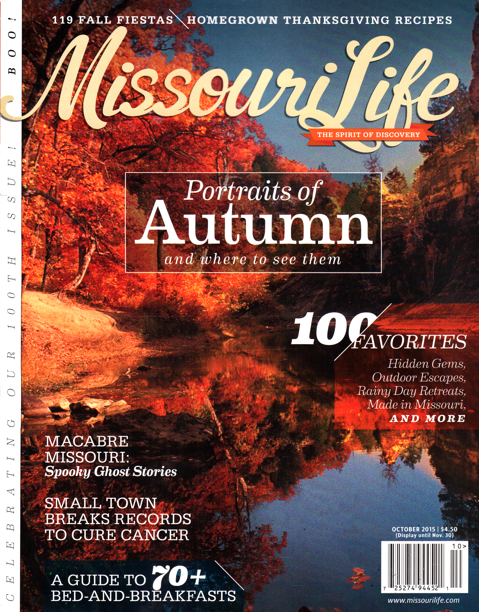 Missouri-Life October 01, 2015 Issue Cover