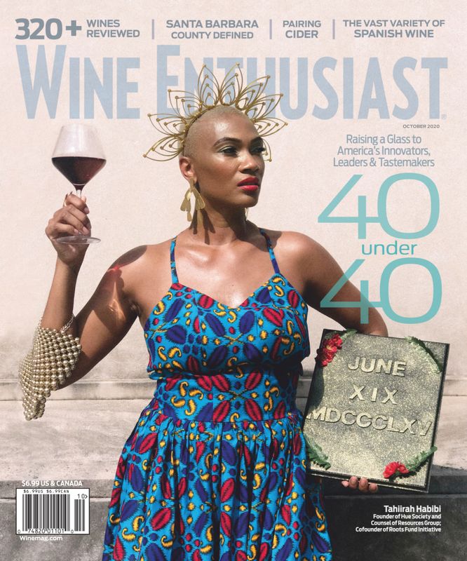 Wine-Enthusiast October 01, 2020 Issue Cover