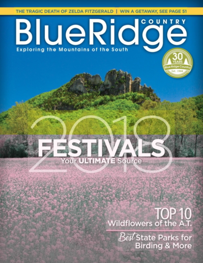 Blue Ridge Country March 01, 2018 Issue Cover