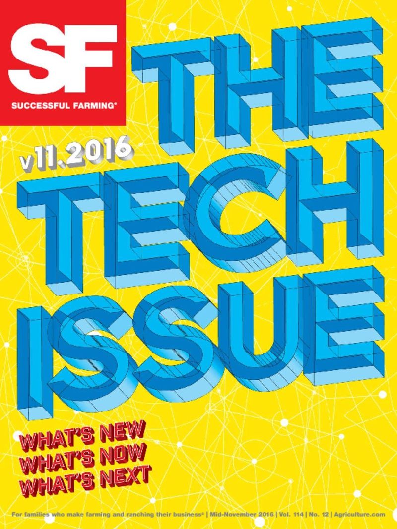 Successful-Farming November 15, 2016 Issue Cover