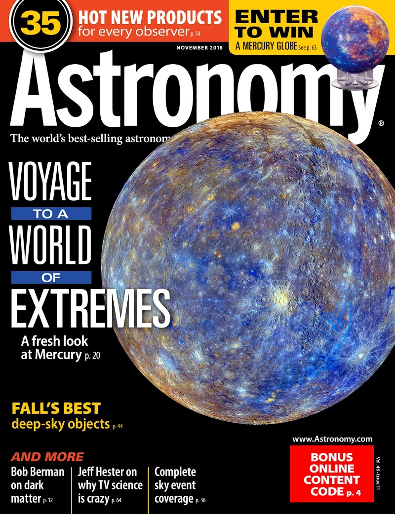 Astronomy November 01, 2018 Issue Cover