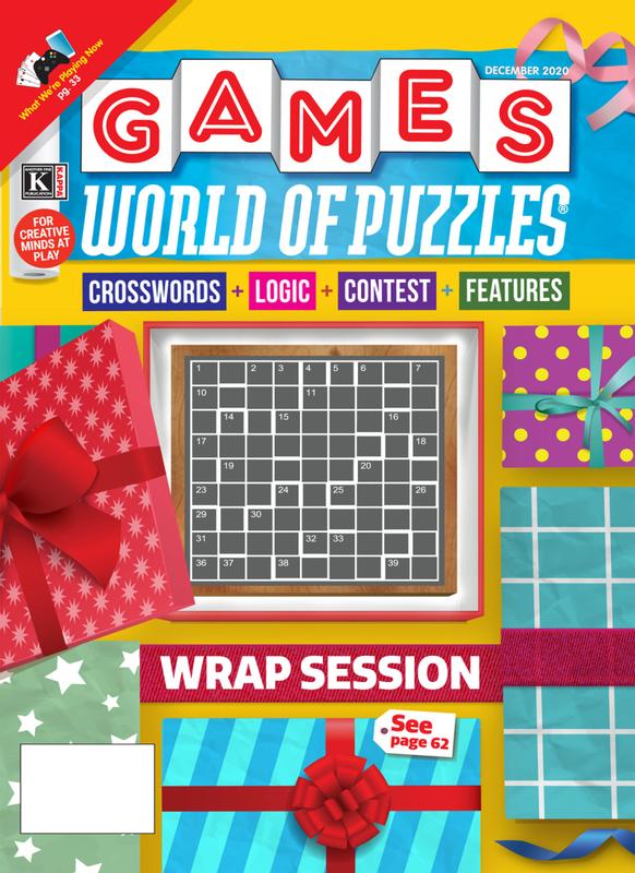 Games-World-of-Puzzles December 01, 2020 Issue Cover