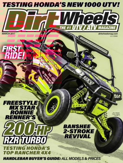 Dirt Wheels March 01, 2017 Issue Cover