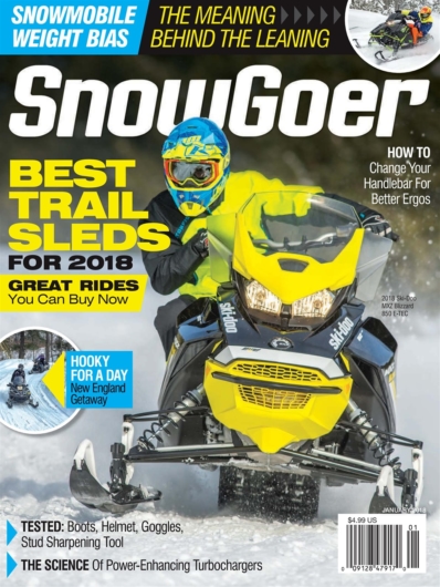 Snow Goer January 01, 2018 Issue Cover
