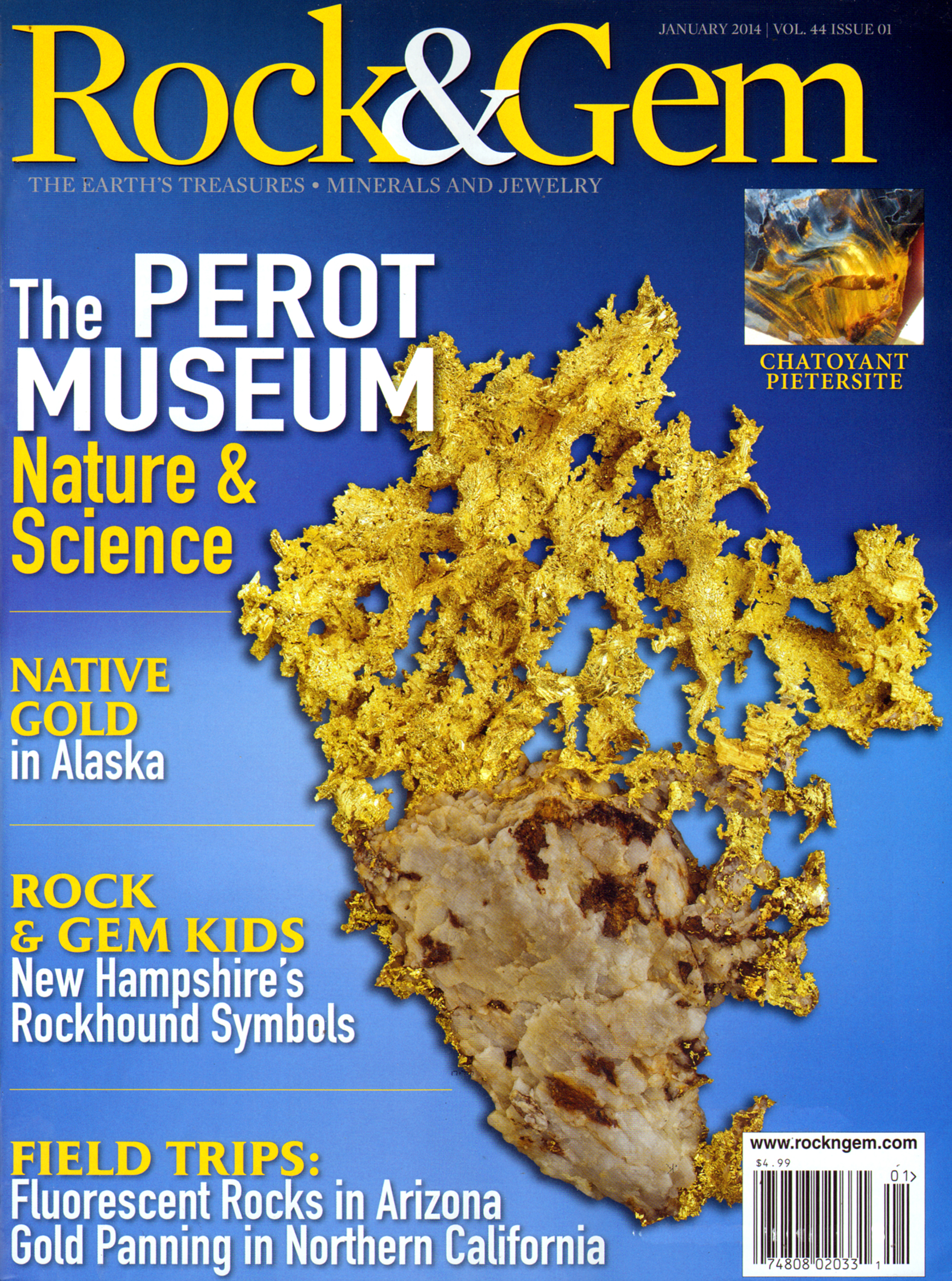 Rock-and-Gem January 01, 2014 Issue Cover