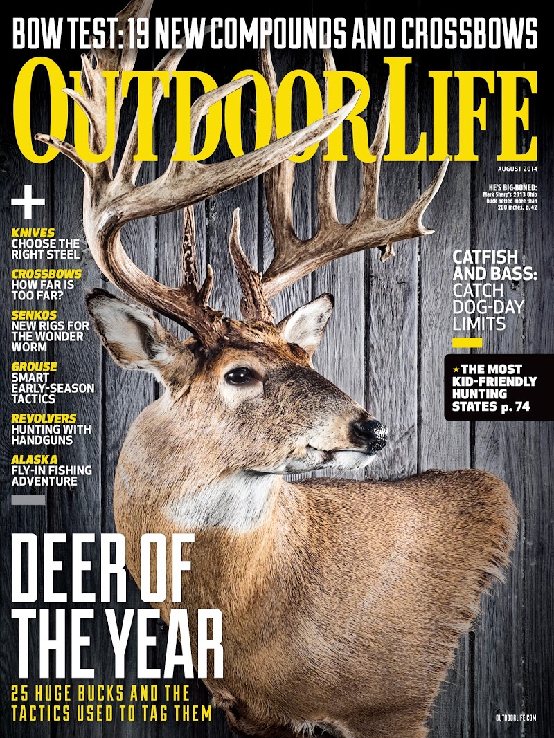 Outdoor-Life August 01, 2014 Issue Cover