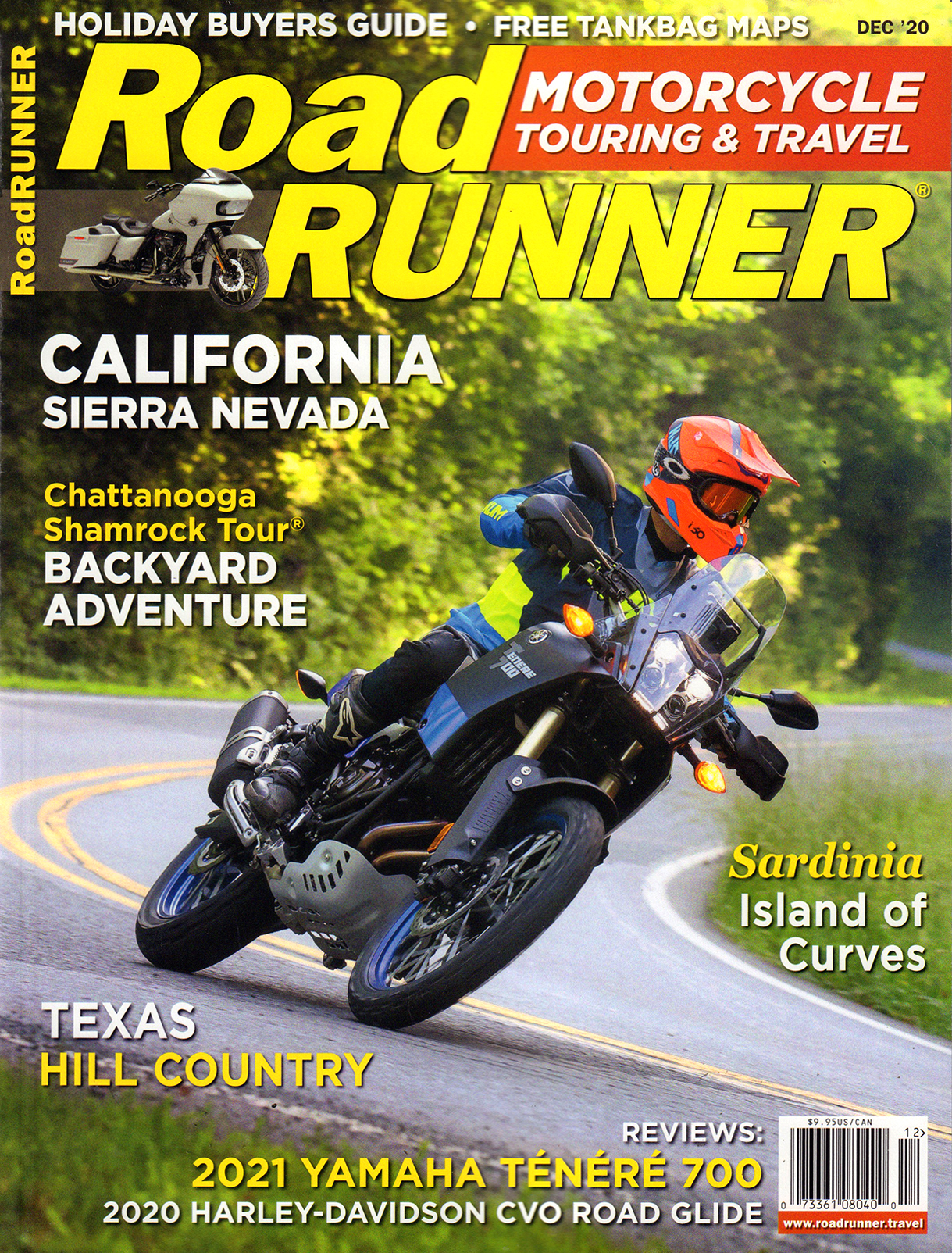 Road-RUNNER-Motorcycle-and-Touring December 01, 2020 Issue Cover