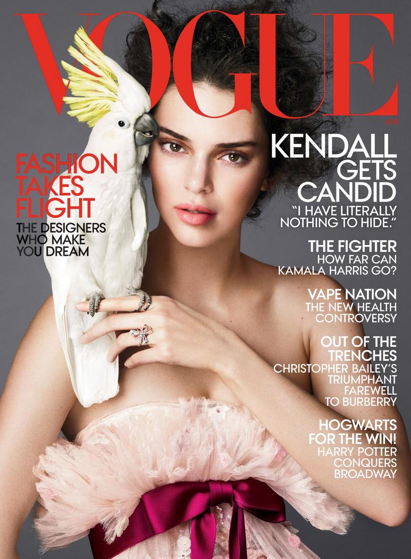 vogue April 01, 2018 Issue Cover