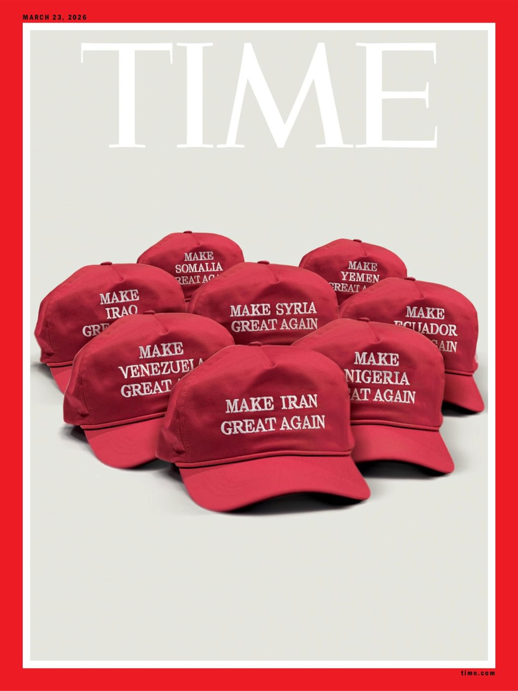 Time March 23, 2026 Issue Cover