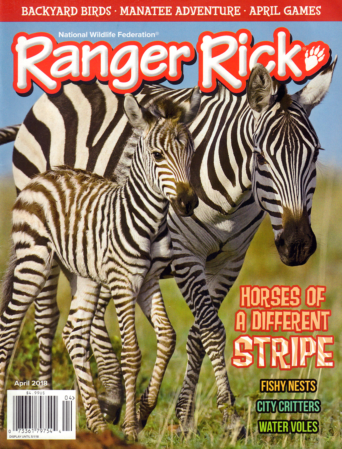 Ranger-Rick April 01, 2018 Issue Cover