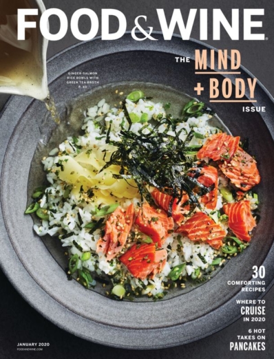Food & Wine January 01, 2020 Issue Cover