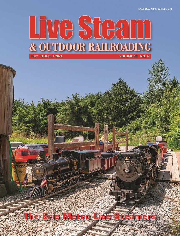Live Steam & Railroading July 01, 2024 Issue Cover