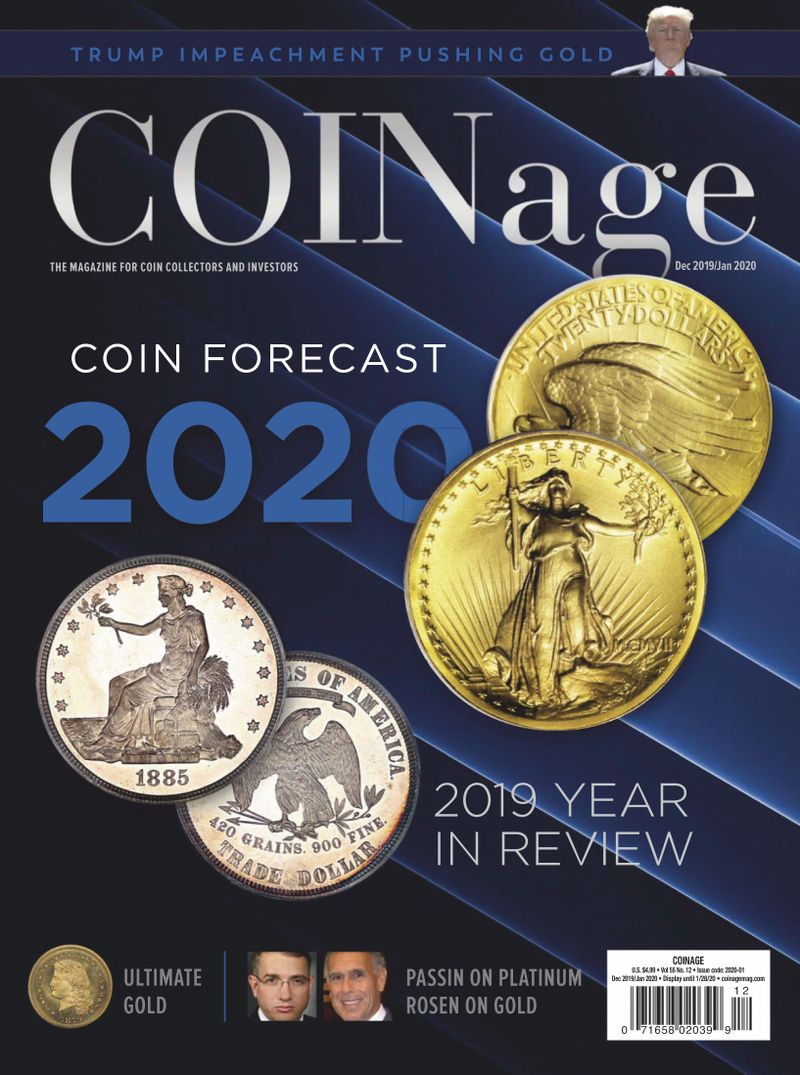 Coinage December 01, 2019 Issue Cover