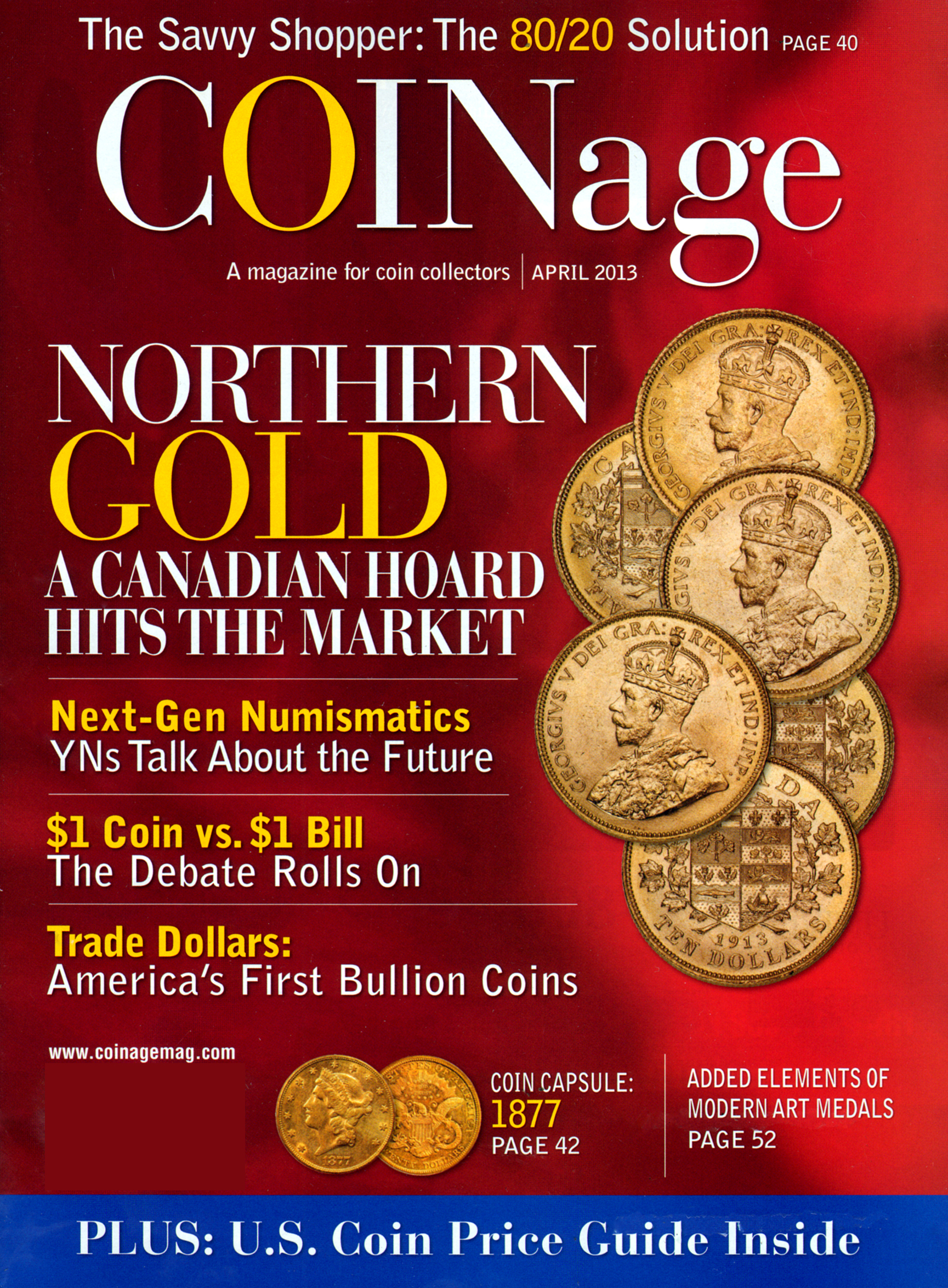 Coinage April 01, 2013 Issue Cover