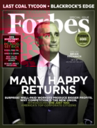 Forbes December 26, 2017 Issue Cover