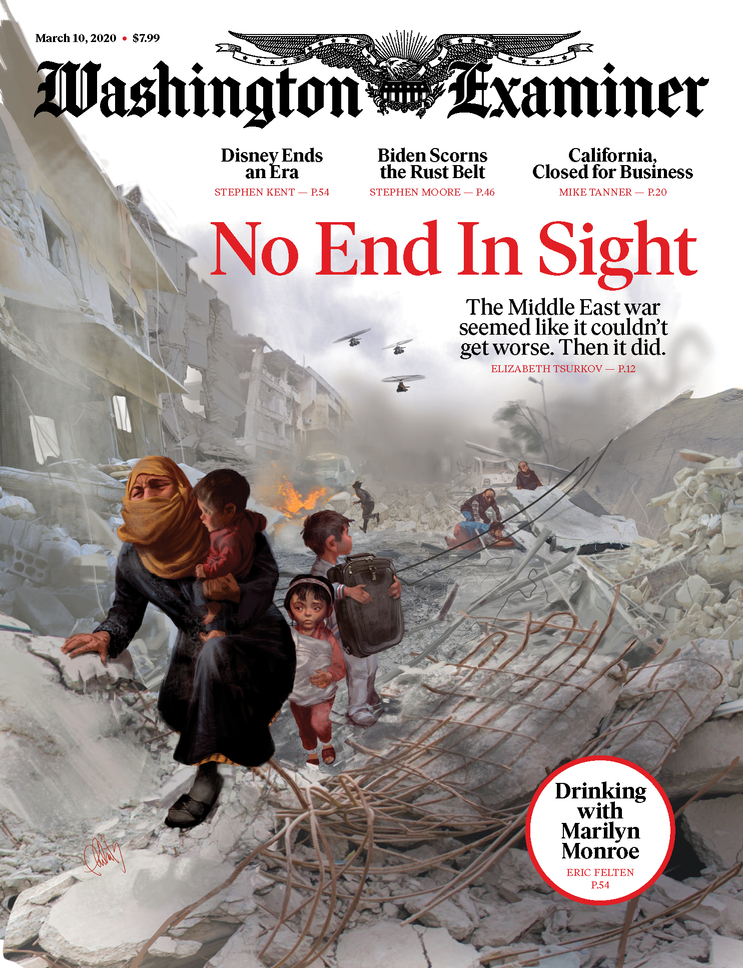 Washington-Examiner March 10, 2020 Issue Cover