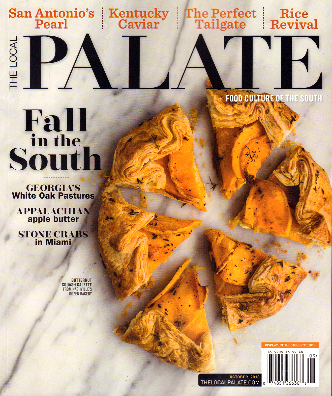 The-Local-Palate October 01, 2018 Issue Cover