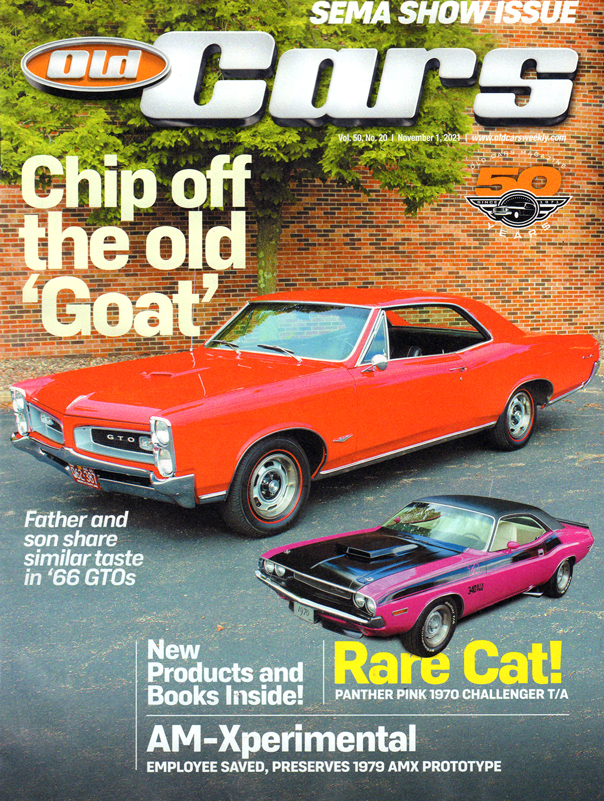 Old-Cars November 01, 2021 Issue Cover