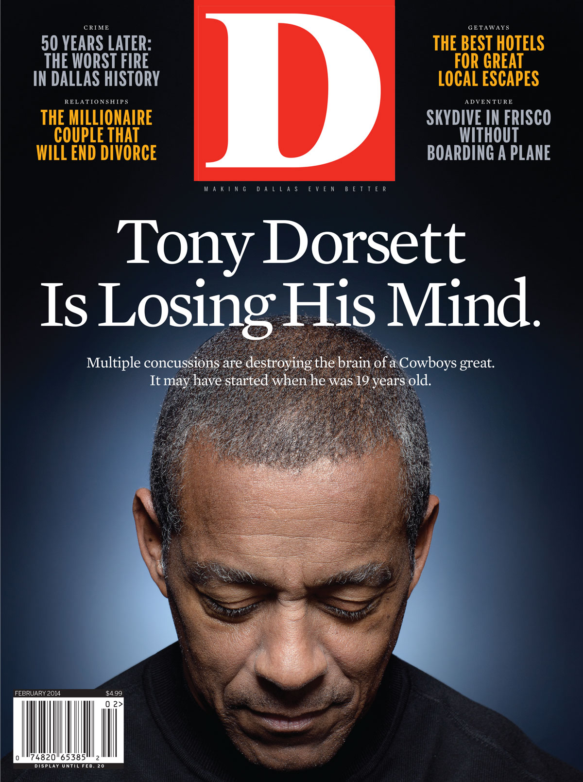 D-Magazine February 01, 2014 Issue Cover