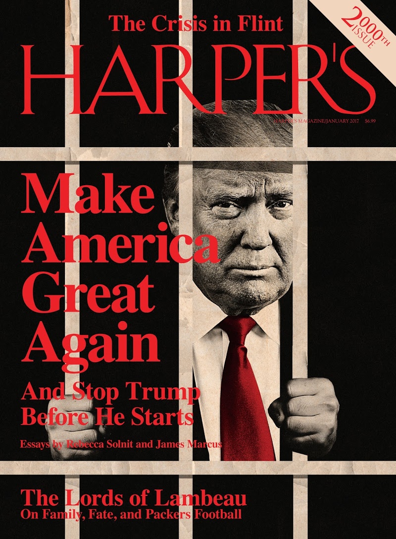 Harpers January 01, 2017 Issue Cover