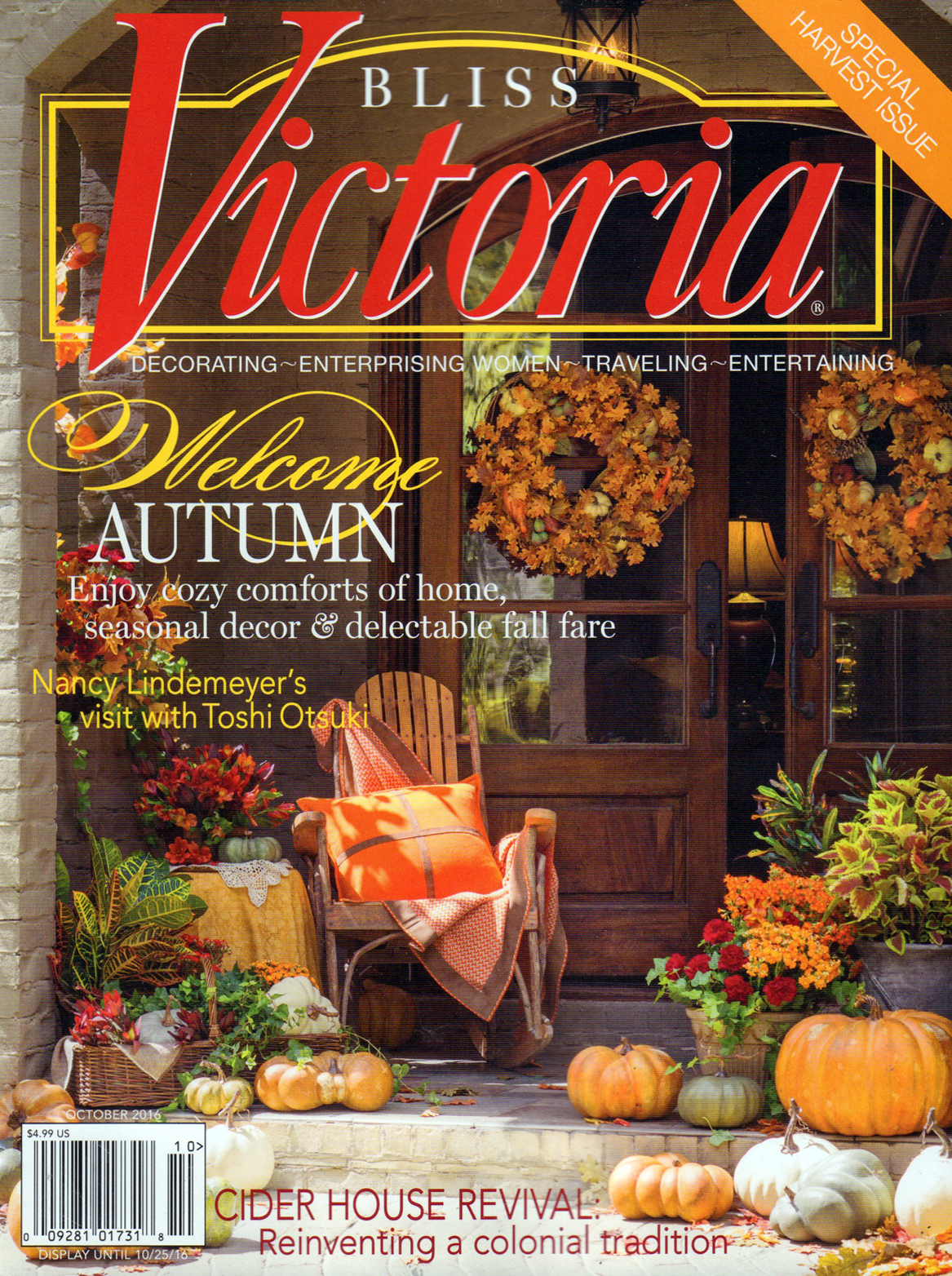 Victoria October 01, 2016 Issue Cover